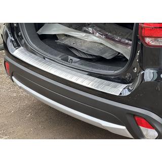 Nakładka na tylny zderzak 2015-2021 Carmos (stal nierdzewna) Mitsubishi Outlander 2012-2021 zdjęcia 1