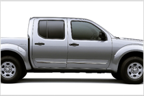 Nissan Navara 2006-2015 Listwy Drzwiowe Stal Nierdzewna (4 szt.) zdjęcia 1