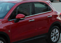 Fiat 500X 2014-2024 Listwy okienne stal nierdzewna (4 szt.) zdjęcia 1