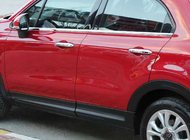 Fiat 500X 2014-2024 Listwy okienne stal nierdzewna (4 szt.) zdjęcia 3