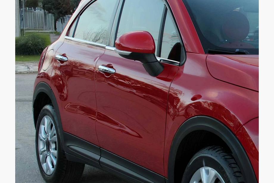 Fiat 500X 2014-2024 Listwy okienne stal nierdzewna (4 szt.) Zdjęcia 4