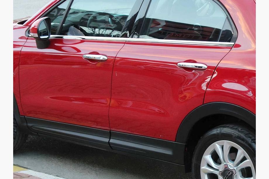 Fiat 500X 2014-2024 Listwy okienne stal nierdzewna (4 szt.) Zdjęcia 3