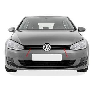 Nakładki na grill chromowane (górne, stal nierdzewna) Volkswagen Golf 7/E-Golf 2012-2020 zdjęcia 3