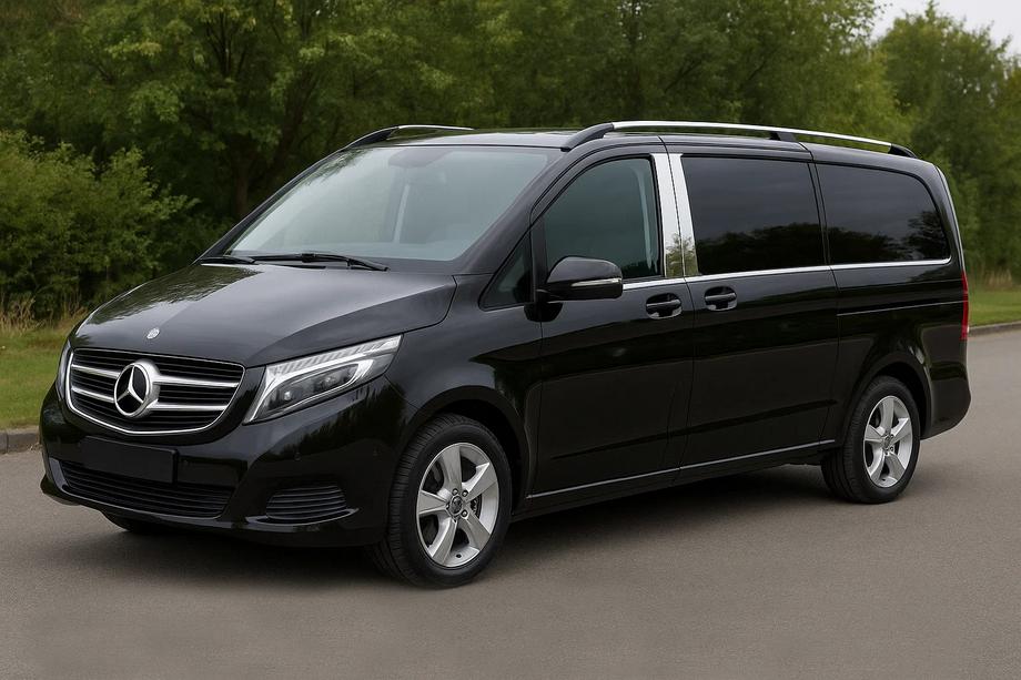 Mercedes Vito/V-class W447 2014- Nakładki na słupki drzwi ze stali nierdzewnej (4 szt.) Image