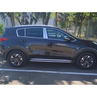 Nakładki na słupki drzwi ze stali nierdzewnej (6 szt.) Kia Sportage 2015-2021 zdjęcia 1