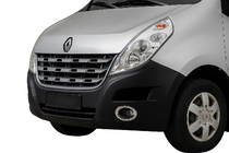 Renault Master 2011-2023 Nakładki na światła przeciwmgielne Carmos (2 szt., stal nierdzewna) zdjęcia 3