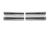 Volkswagen Touran 2003-2010 Nakładki na wewnętrzne progi ze stali nierdzewnej Carmos (4 szt.) zdjęcia 2
