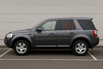 Land Rover Freelander II 2006–2014 Listwy ozdobne okien nierdzewne (6 szt.) zdjęcia 1