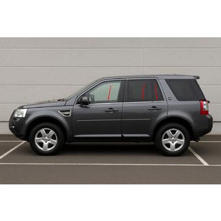 Listwy ozdobne okien nierdzewne (6 szt.) Land Rover Freelander II 2006–2014 zdjęcia 1