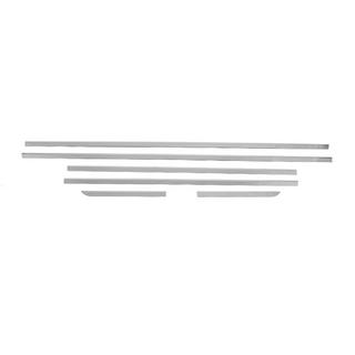 Listwy ozdobne okien nierdzewne (6 szt.) Land Rover Freelander II 2006–2014 zdjęcia 2