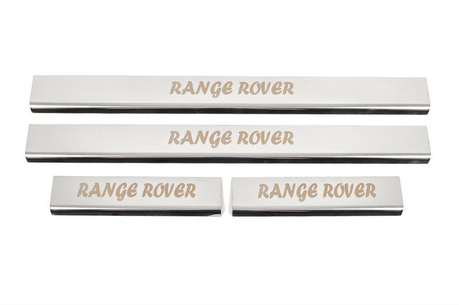 Range Rover III L322 2002-2012 Nakładki progowe Carmos stal nierdzewna 4 szt. Image
