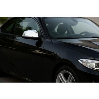 Nakładki na Lusterka (2 szt, Stal Nierdzewna) Carmos BMW 2 Series F22/F23 2014-2021 zdjęcia 1