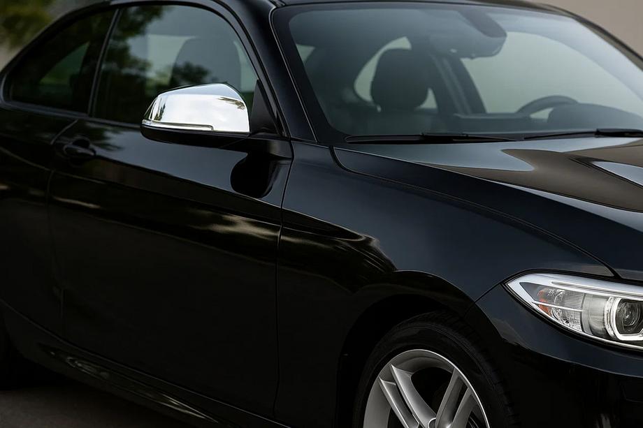 BMW 2 Series F22/F23 2014-2021 Nakładki na Lusterka (2 szt, Stal Nierdzewna) Carmos Image