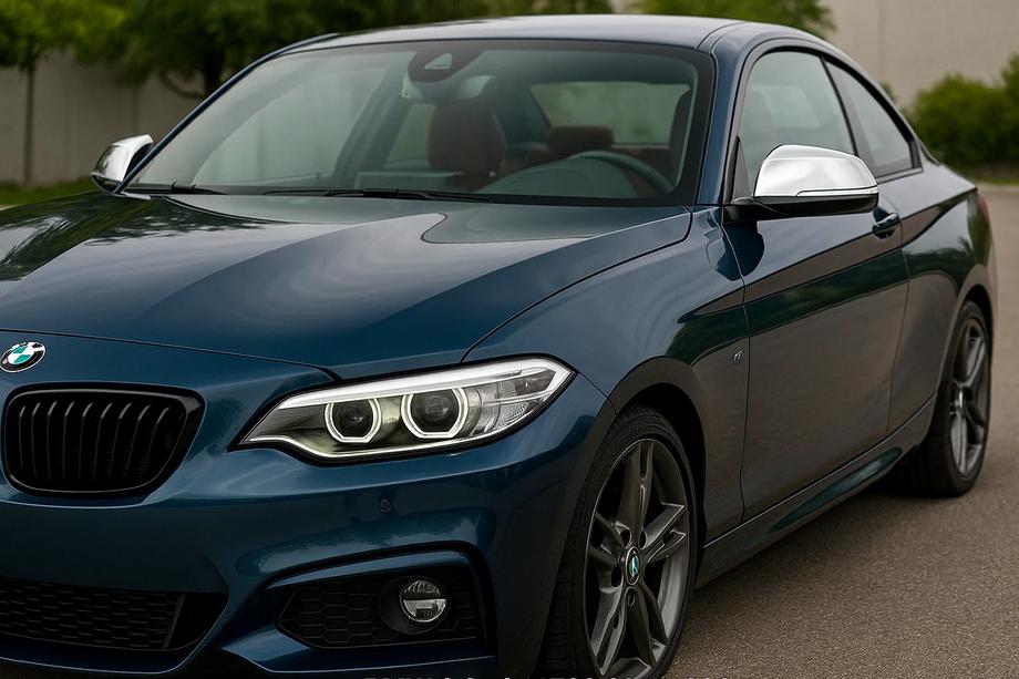 BMW 2 Series F22/F23 2014-2021 Nakładki na Lusterka (2 szt, Stal Nierdzewna) Carmos Zdjęcia 3