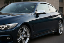 BMW 4 Series F32/F33/F36 2012-2020 Nakładki na Lusterka (2 szt, Stal Nierdzewna) Carmos zdjęcia 3