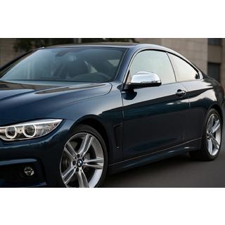 Nakładki na Lusterka (2 szt, Stal Nierdzewna) Carmos BMW 4 Series F32/F33/F36 2012-2020 zdjęcia 3
