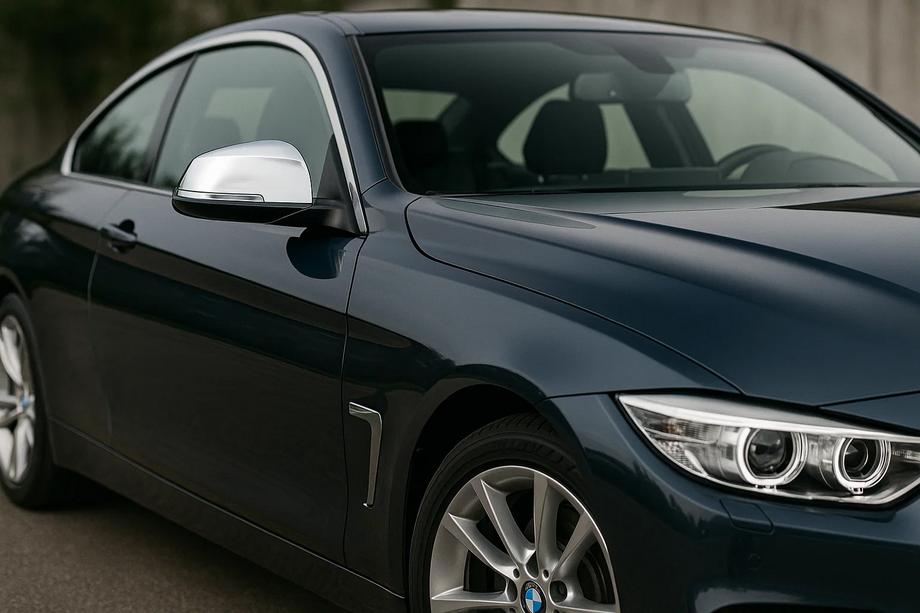 BMW 4 Series F32/F33/F36 2012-2020 Nakładki na Lusterka (2 szt, Stal Nierdzewna) Carmos Image