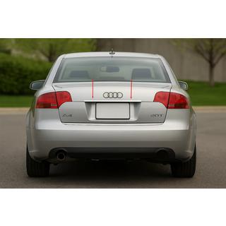 Listwa nad tablicą rejestracyjną (Carmos stal nierdzewna) V-2 Audi A4 B7 2004-2008 zdjęcia 1