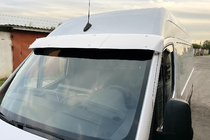 Mercedes Sprinter W906 2006–2018 Daszek na Szybę Przednią (Biały, 5mm) zdjęcia 1