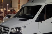 Mercedes Sprinter W906 2006–2018 Daszek na Szybę Przednią (Biały, 5mm) zdjęcia 6