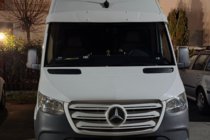 Mercedes Sprinter W906 2006–2018 Daszek na Szybę Przednią (Biały, 5mm) zdjęcia 4