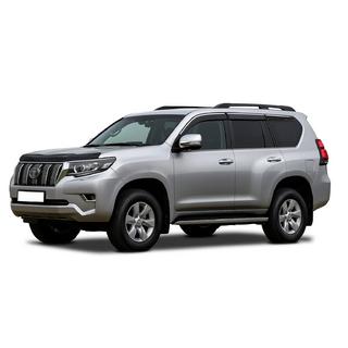 Deflektory szyb z chromowaną listwą Niken Luxury (6 szt.) Toyota Land Cruiser Prado 150 2009-2023 zdjęcia 1
