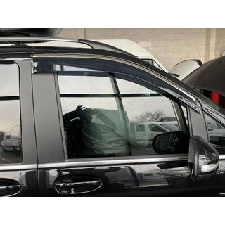 Deflektory szyb z listwą chromowaną (2 szt, Niken Future) Mercedes Vito/V-class W447 2014- zdjęcia 2