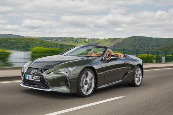 Lexus LC 500 Cabrio: luksus i jazda na świeżym powietrzu