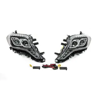 Reflektory przednie FullLED (2013-2017, Zestaw 2 szt.) Toyota Land Cruiser Prado 150 2009-2023 zdjęcia 1