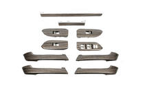 Toyota Land Cruiser Prado 150 2009-2023 Zestaw wstawek w drewnie (ciemne) zdjęcia 1