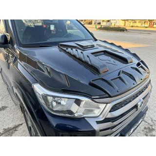 Nakładka na maskę (ABS) SsangYong Musso ІІ 2018- zdjęcia 3
