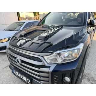 Nakładka na maskę (ABS) SsangYong Musso ІІ 2018- zdjęcia 4