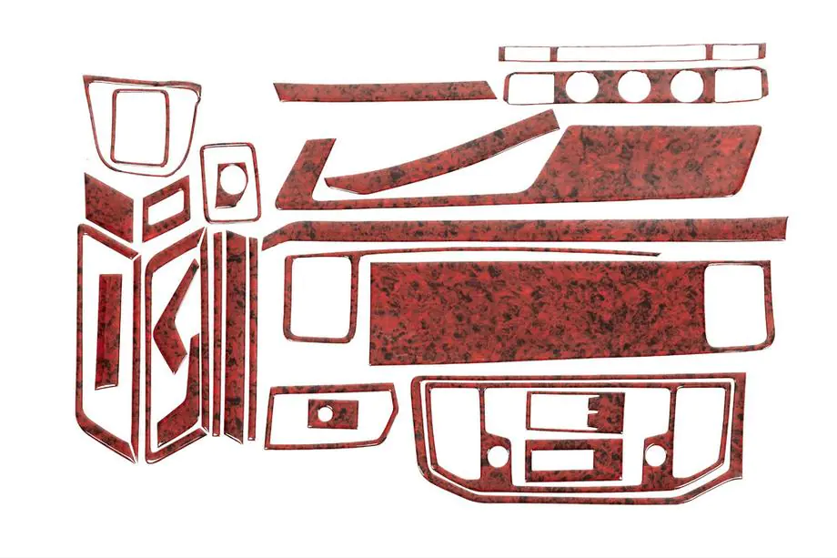 Volkswagen Crafter 2016- Zestaw wykończeń deski rozdzielczej (30 elementów) Image