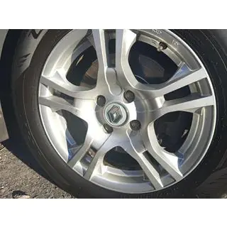 Dekielki na felgi szare ren60tur-sir (59mm na 55mm, 4 szt) zdjęcia 1