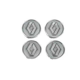 Dekielki na felgi szare ren60tur-sir (59mm na 55mm, 4 szt) zdjęcia 2