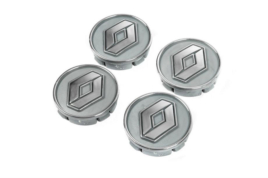 Renault Dekielki na felgi szare ren60tur-sir (59mm na 55mm, 4 szt) Zdjęcia 4