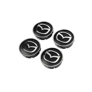 Czarne dekielki na felgi maz5955tur-bl (59mm na 55mm, 4 szt) zdjęcia 2