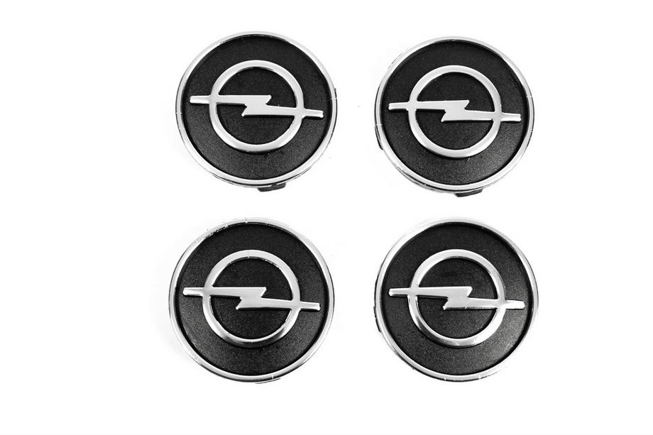 Opel Czarne dekielki na felgi o9555tur-bl (59mm na 55mm, komplet 4 szt.) Zdjęcia 2