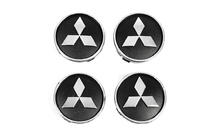 Mitsubishi Czarny dekielki na felgi mit5955tur-b (59mm na 55mm, 4 szt) zdjęcia 1