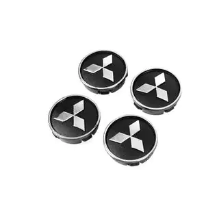 Czarny dekielki na felgi mit5955tur-b (59mm na 55mm, 4 szt) zdjęcia 2