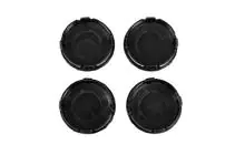 Citroen Czarny dekielki na felgi cit5955tur-bl (59mm na 55mm, 4 szt) zdjęcia 3