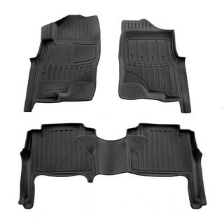 Dywaniki Stingray 3D (5 szt, Poliuretan) Nissan Navara 2006-2015