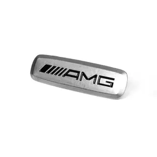 AMG Aluminiowa Emblemat na dywaniki (1 szt) zdjęcia 2