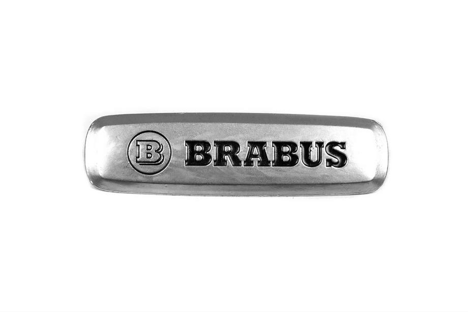Mercedes-Benz Brabus Aluminiowa Emblemat na dywaniki (1 szt) Image