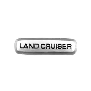 Land Cruiser Aluminiowa Emblemat na dywaniki (1szt) zdjęcia 1