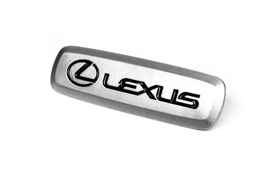 Lexus Emblemat aluminiowy do dywaników (1 szt) Zdjęcia 2