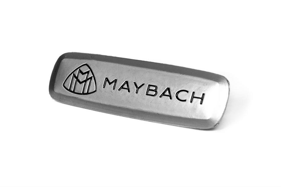 Mercedes-Benz Maybach Aluminiowy emblemat do dywaników (1szt) Zdjęcia 2