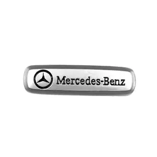 Mercedes Aluminiowa Emblemat na dywaniki (1 szt) zdjęcia 1