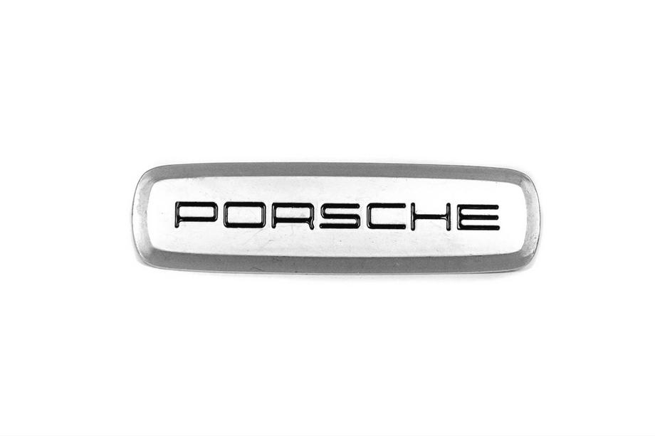 Porsche Emblemat aluminiowy do dywaników (1 szt) Image