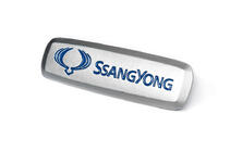 SsangYong Emblemat aluminiowy do dywaników (1 szt) zdjęcia 2